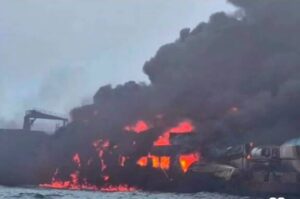 Massive Rescue Operation After North Sea Collision